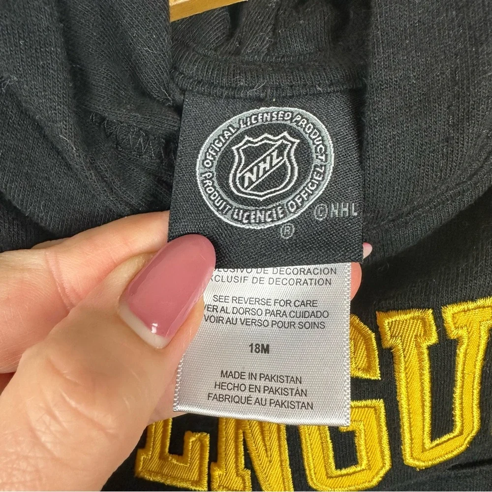 NHL Pittsburgh Penguins Toddler Hoodie Size 18M Official Licensed Product